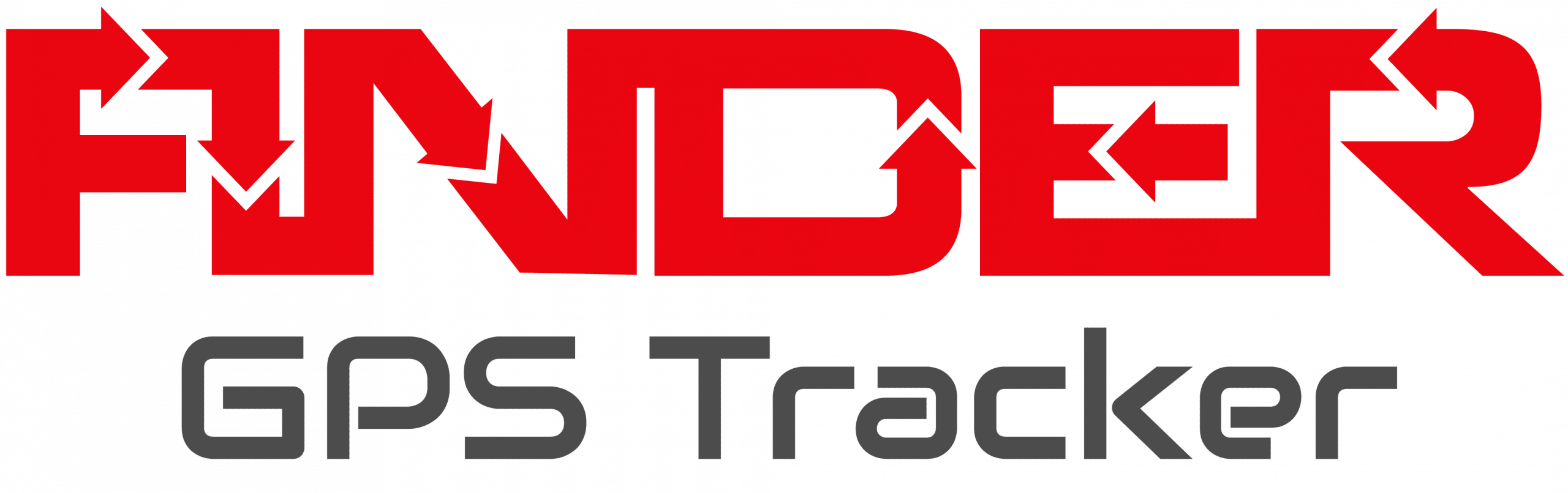 Finder GPS Tracking System logo with bold red and black text.